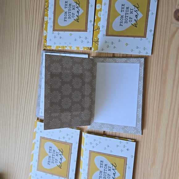 Handmade Mini Thank You Cards & Envelopes - Picture 3 of 8